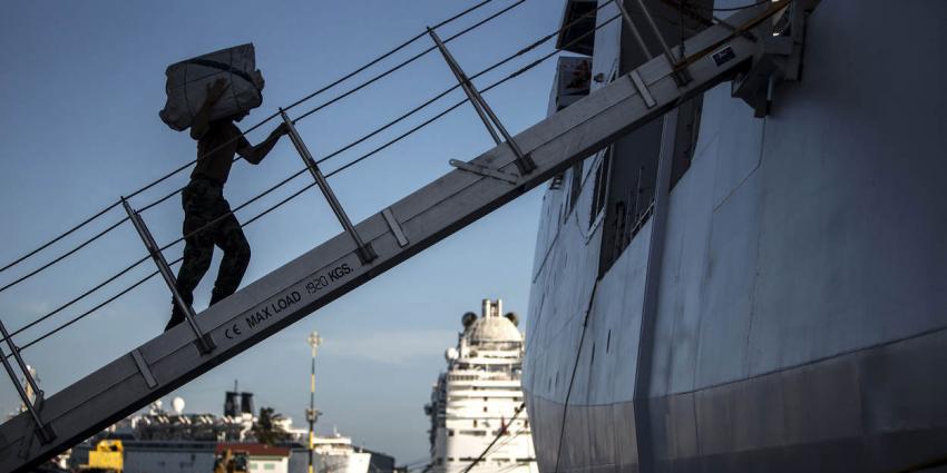 De Nederlandse marine is vanaf Curaçao op weg naar Haïti om daar noodhulp te verlenen