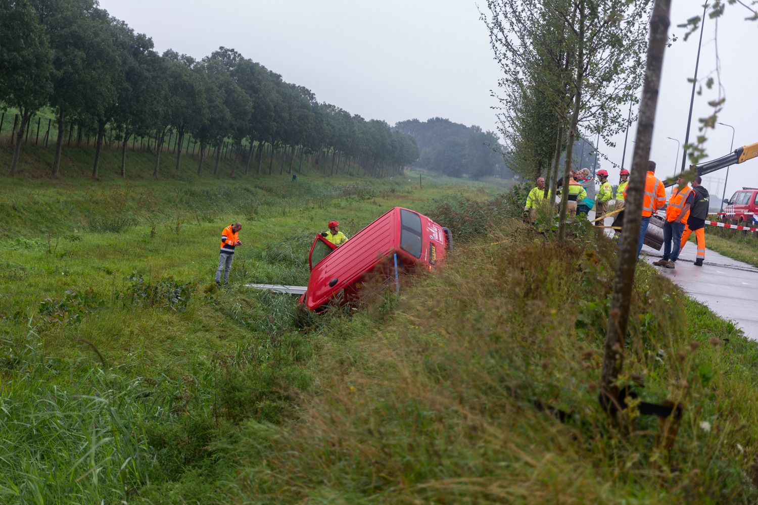 Ongeval Winschoterweg in Groningen