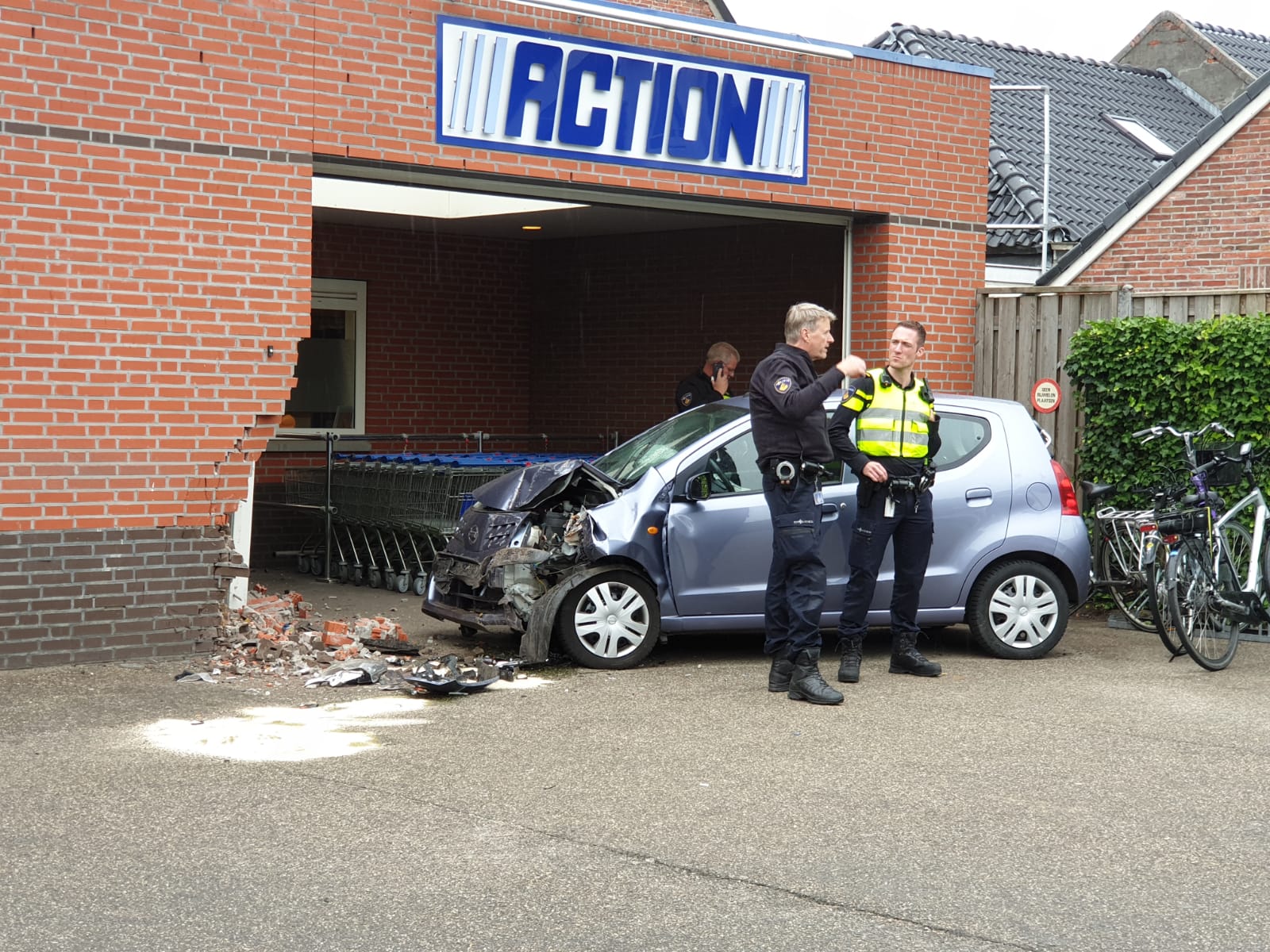 Foto van ongeval in Appingedam