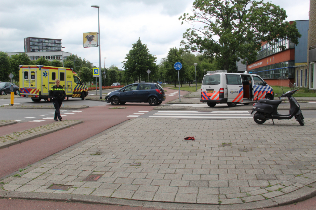 Foto van aanrijding in Schiedam