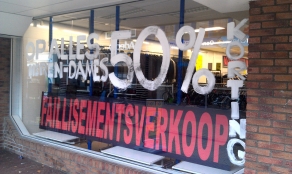 Foto van faillissementsverkoop | Archief FBF.nl