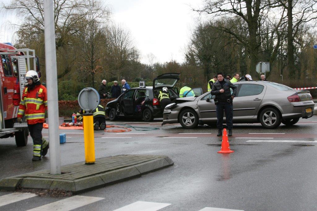 Foto van aanrijding in Gramsbergen | Van Oost Media | www.vanoostmedia.nl