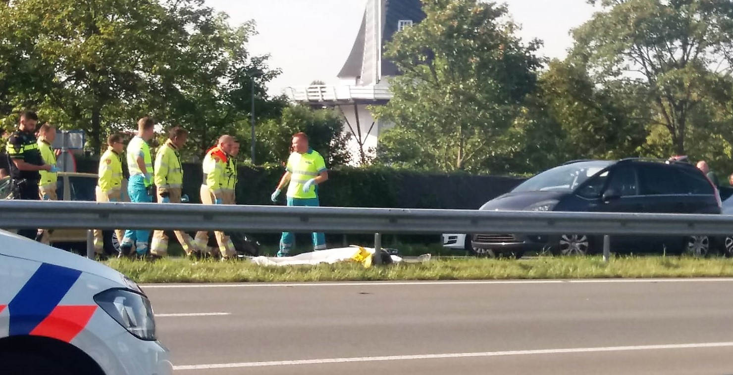 Foto van dodelijke aanrijding