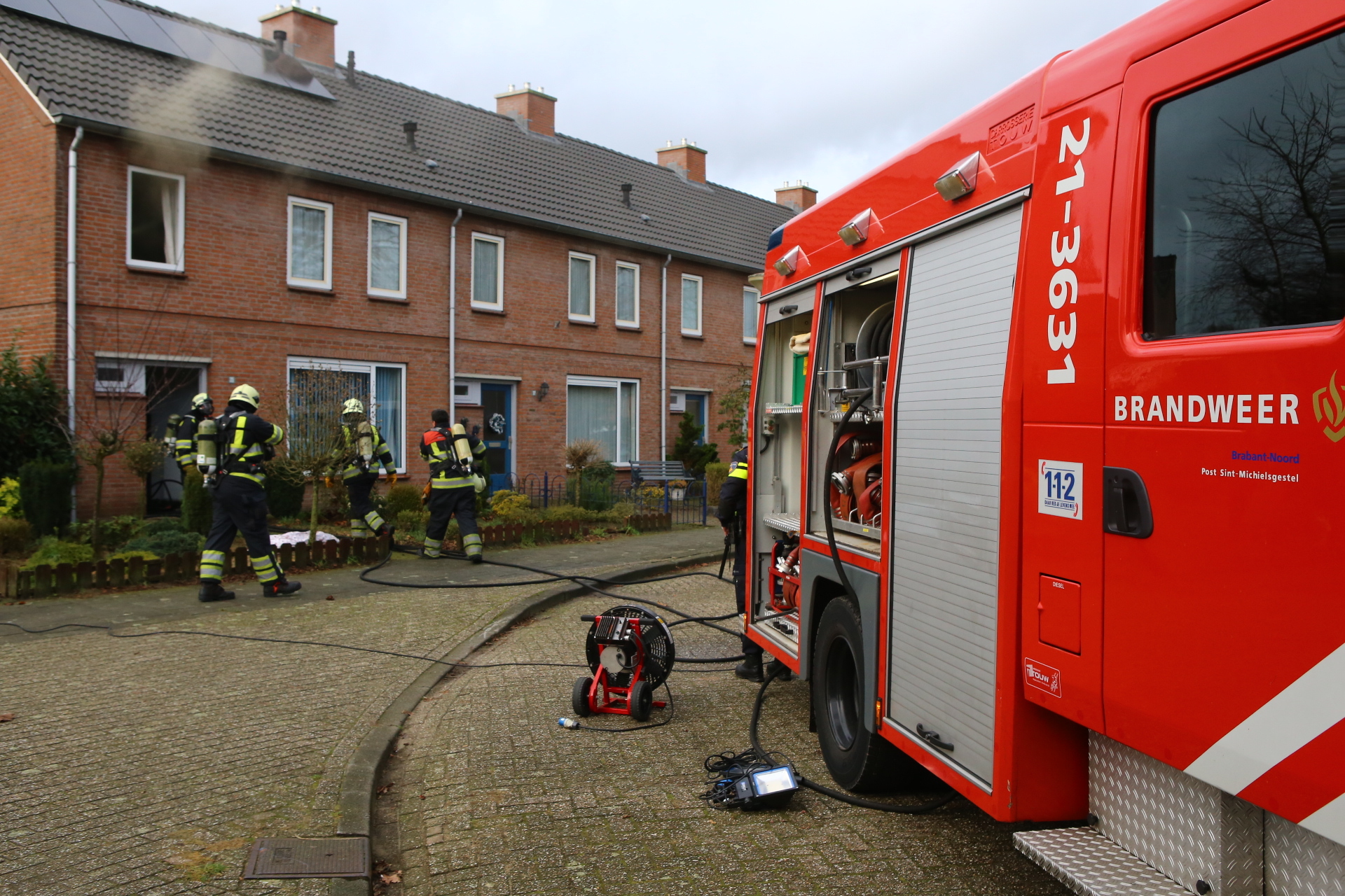 Vuurwerk veroorzaakt woningbrand