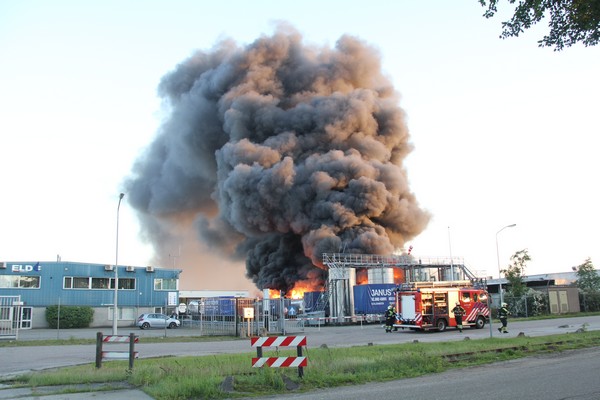 Foto van brand Oosterhout | Mathijs Bertens