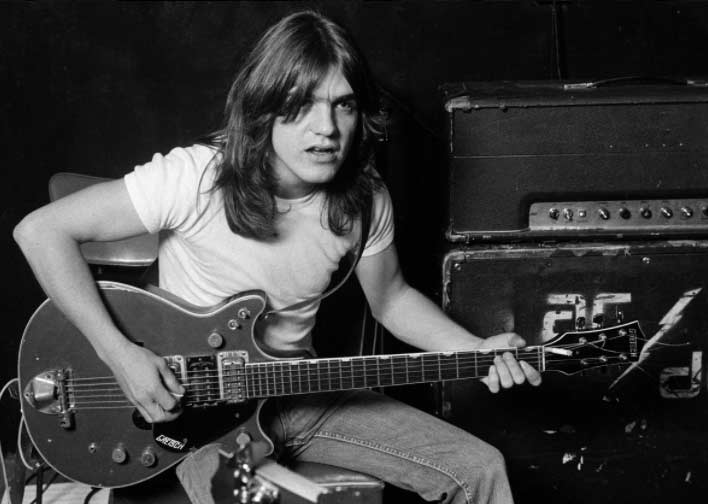 Gitarist Malcolm Young AC/DC overleden