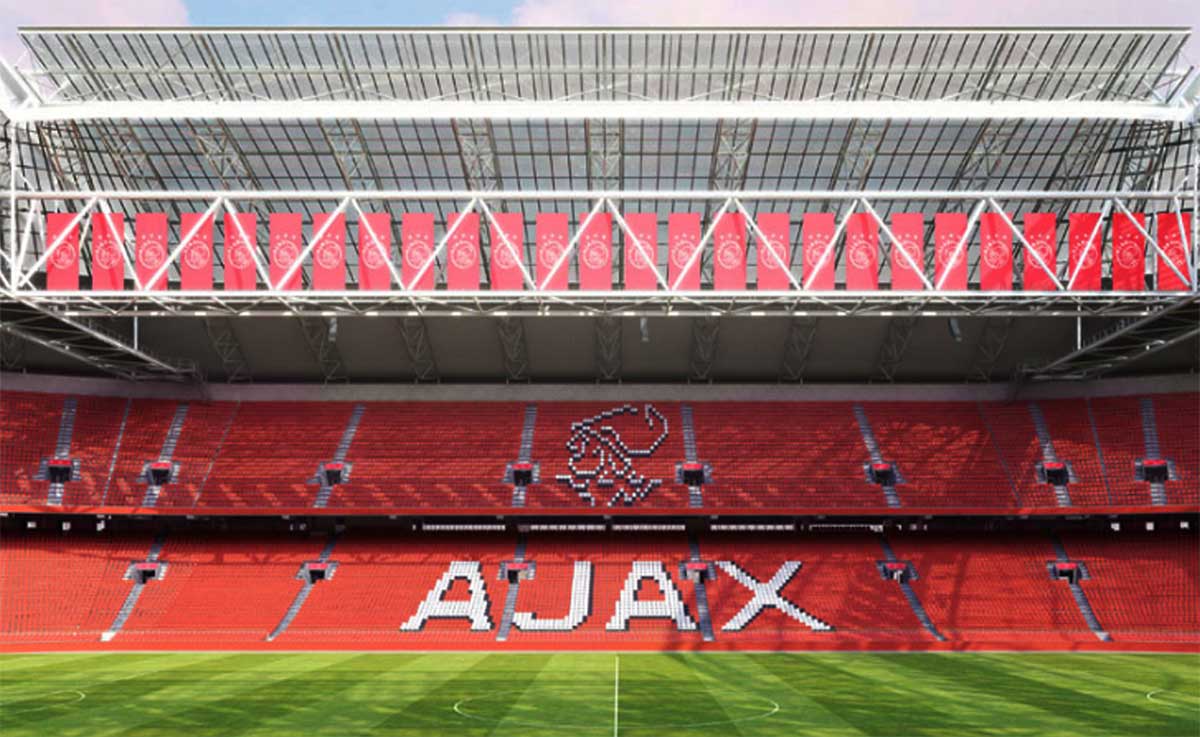 Stoeltjes Amsterdam ArenA worden in megaproject Ajax-roodwit