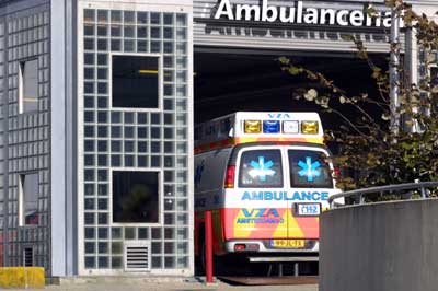 Foto van ambulance ziekenhuis | Archief EHF