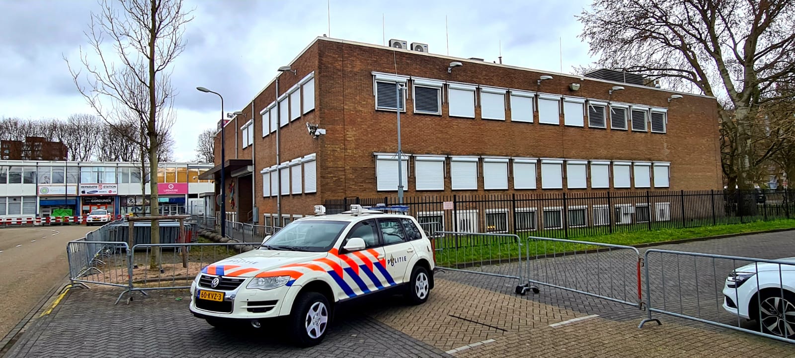 Extra beveiligde rechtbank Amsterdam Osdorp
