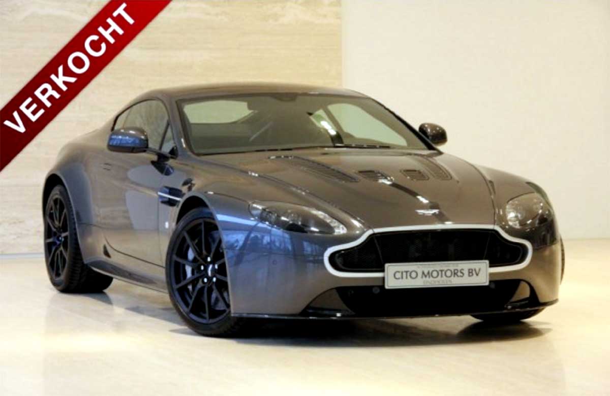  '2e hands' Aston Martin Max Verstappen met 4.128 km op teller al verkocht