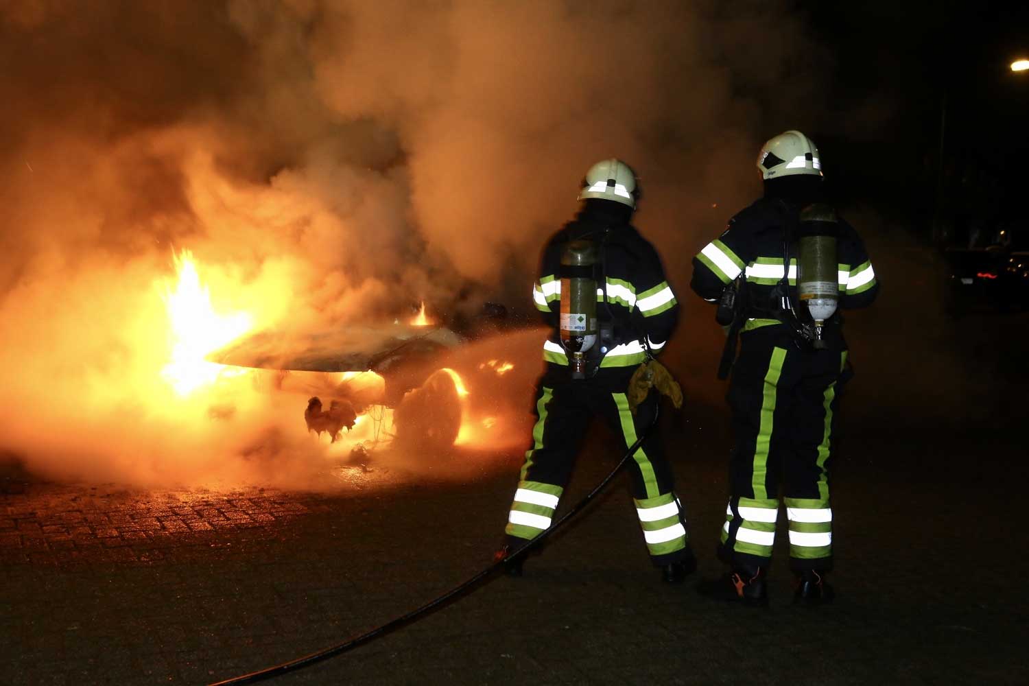 Autobrand Poolsestraat in Boxtel