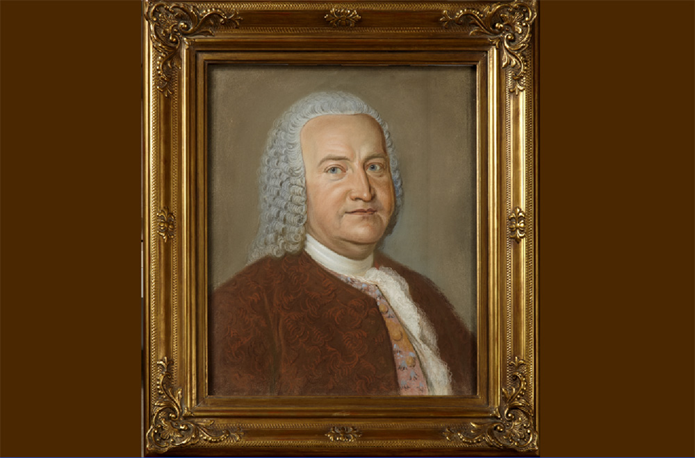 Foto van portret van Bach | Bachhuis Eisenach