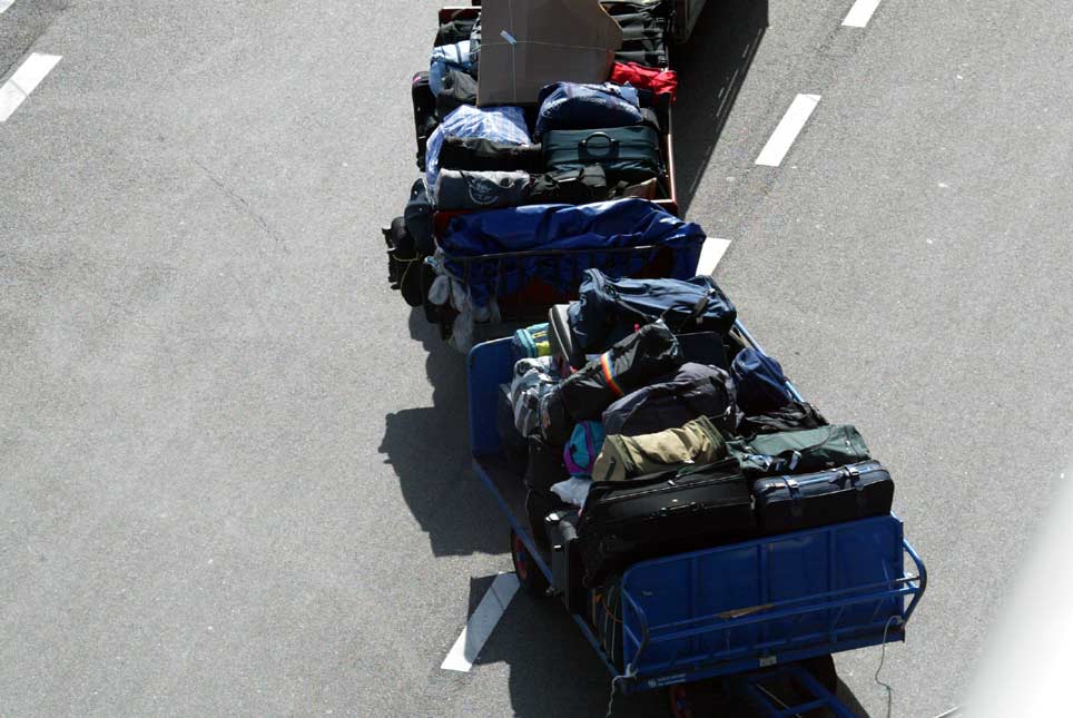 Stiptheidsactie bagagepersoneel Schiphol