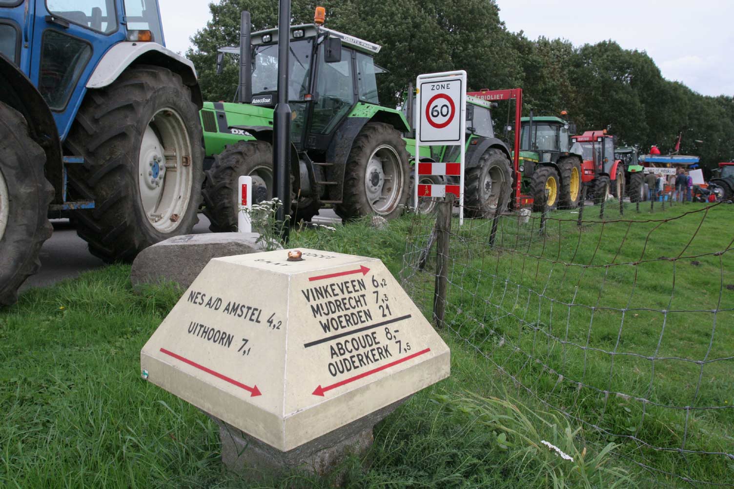 Boze boeren massaal richting Den Haag