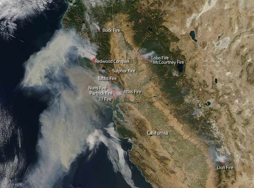 Brandweer Californië vreest voor inferno