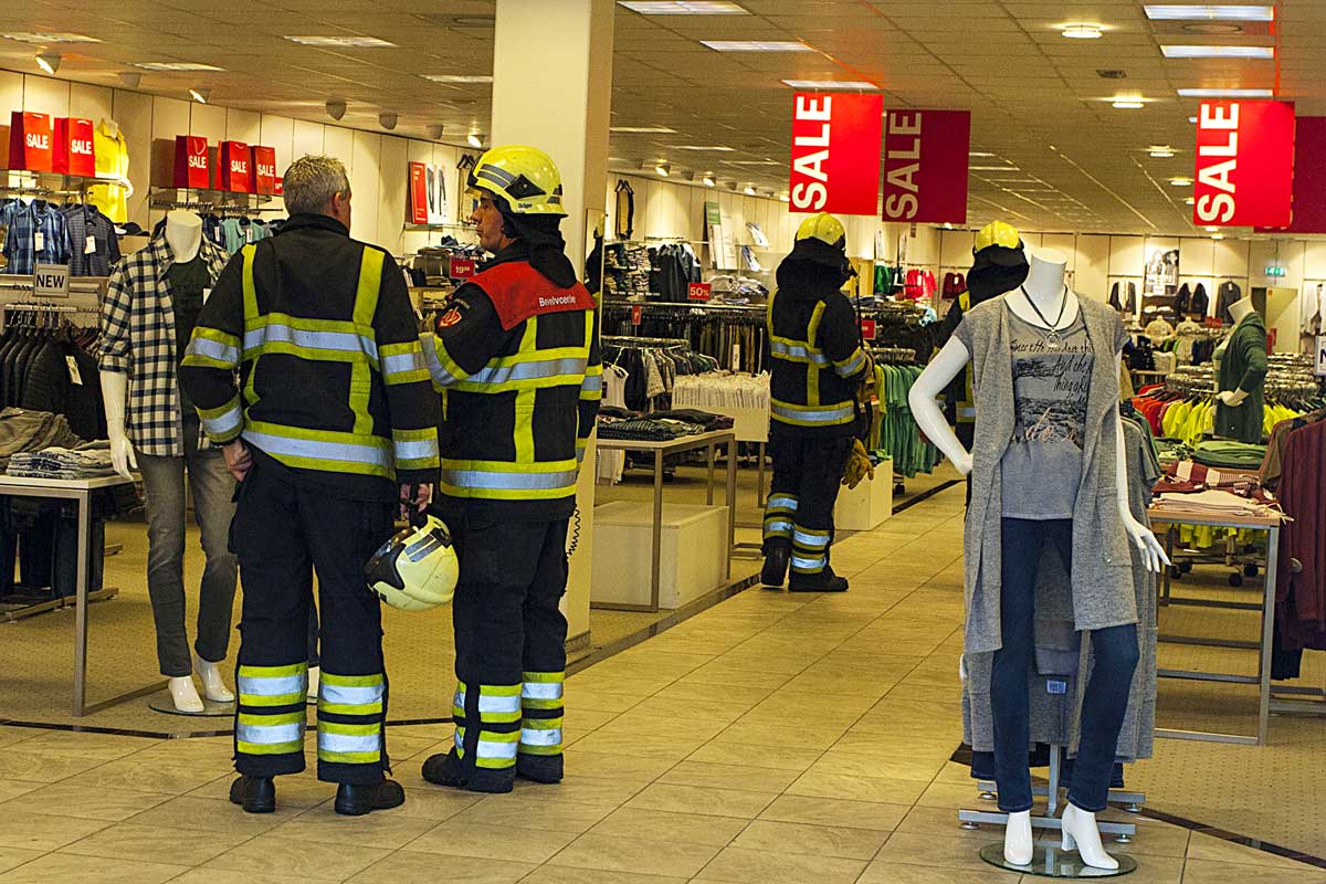 Brandgerucht bij Zwitserse winkelketen Charles Vögele in Boxtel