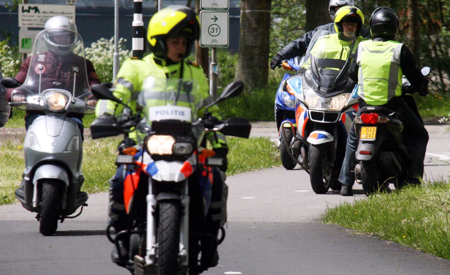 foto van verkeerscontrole | fbf