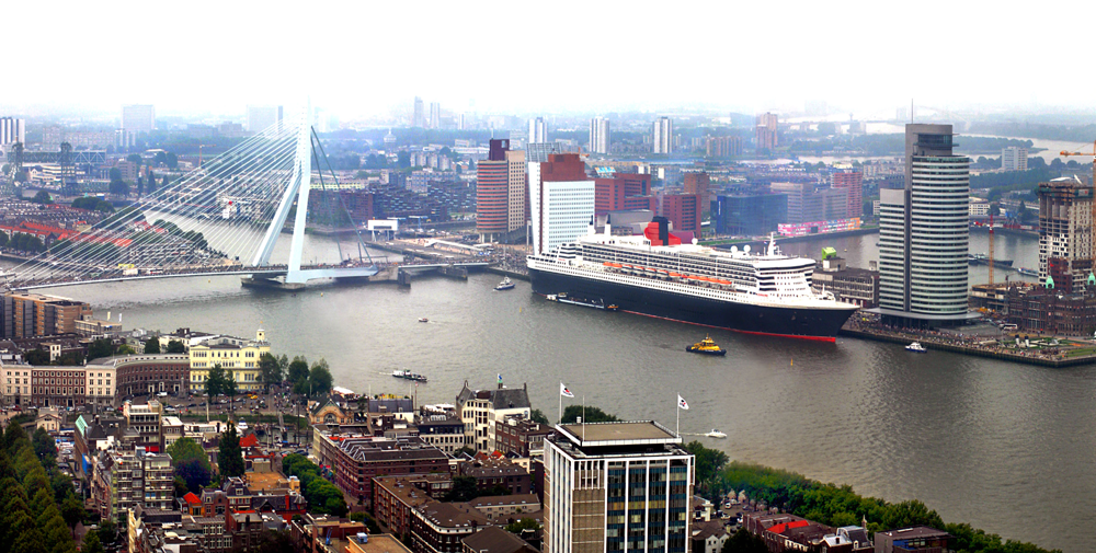 Rotterdam wil twee nieuwe bruggen over de Maas