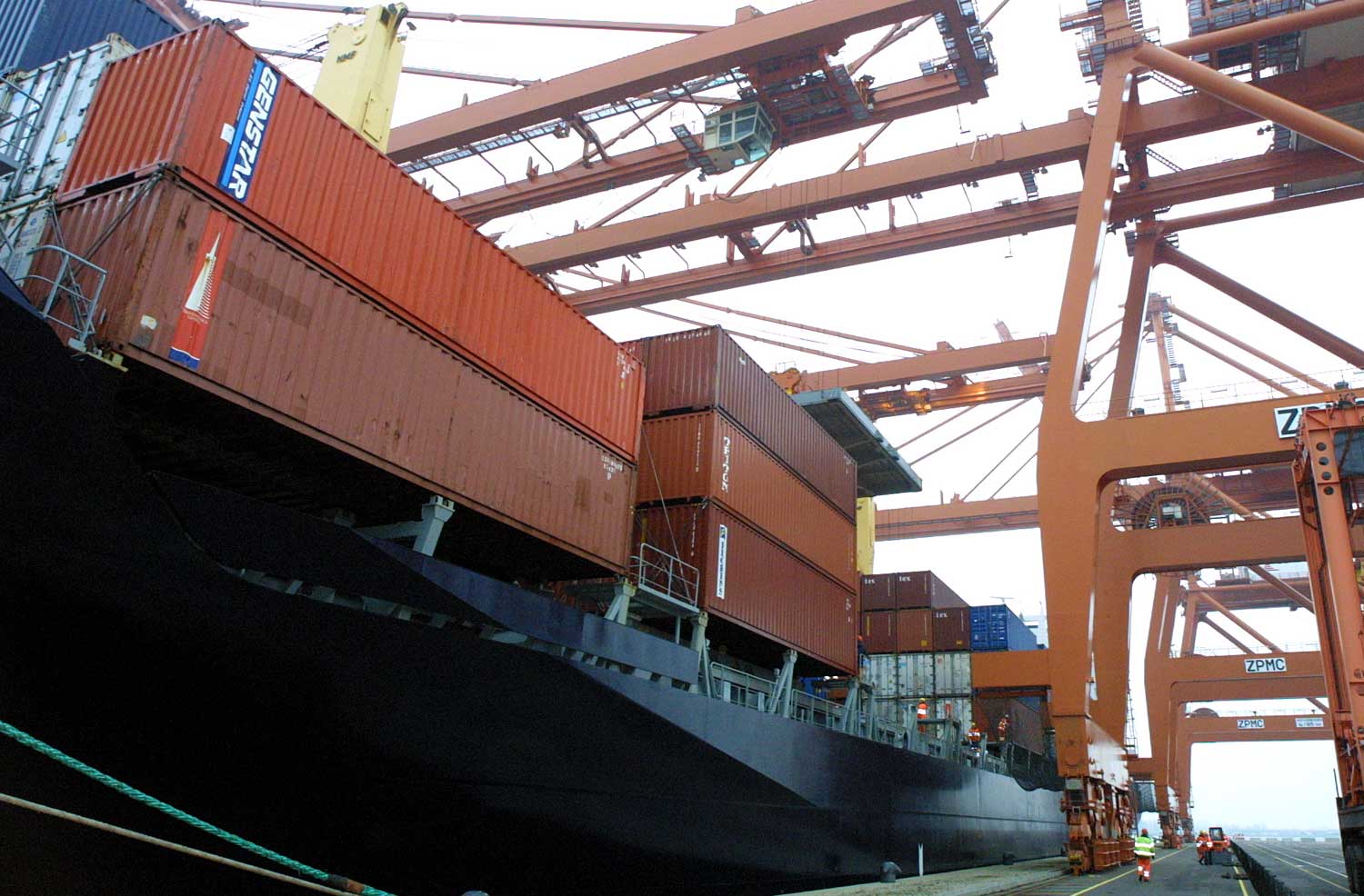 containers-schip-vervoer