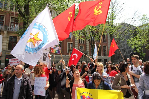Demonstratie tegen Erdogan | BON