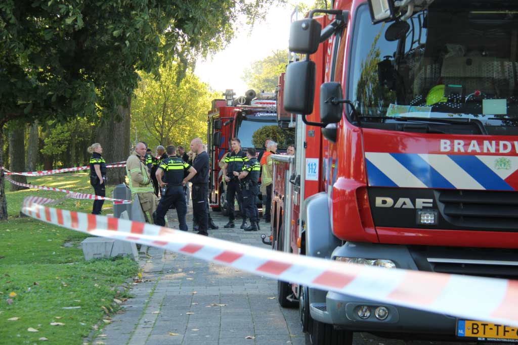 Dode aangetroffen in water in Rotterdam