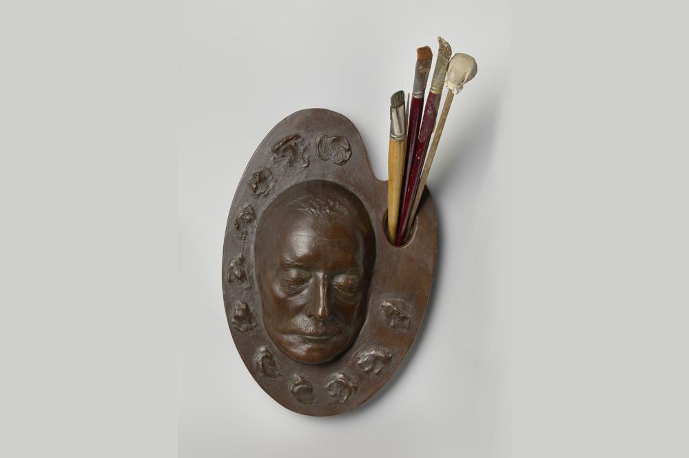 Foto van het dodenmasker | Rijksmuseum