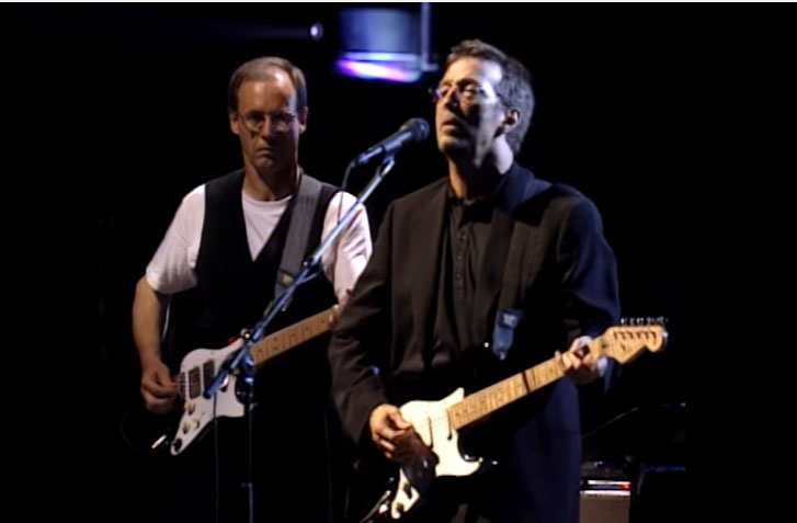 Eric Clapton heeft moeite met gitaar spelen door zenuwbeschadiging