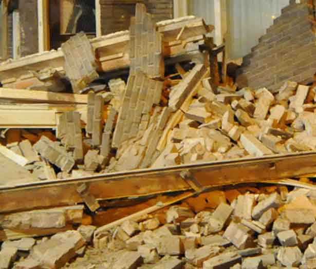 Flatgebouw deels ingestort na explosie Belgische Turnhout