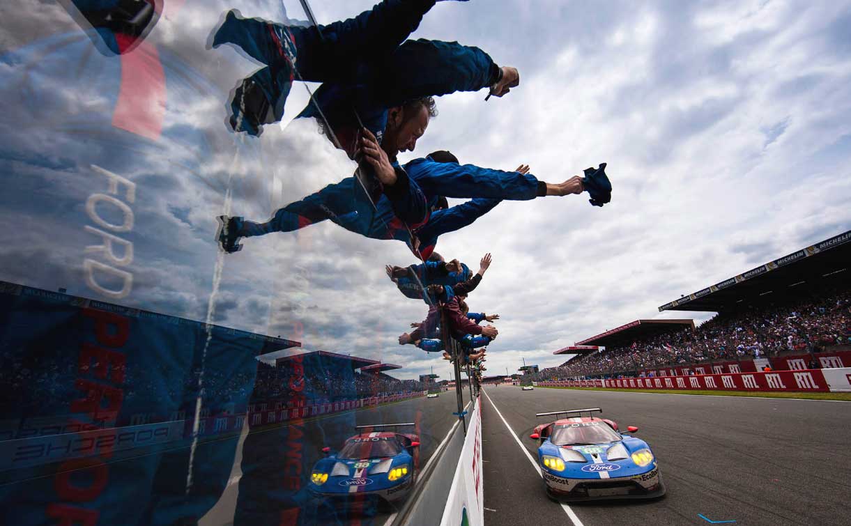 Ford wint met GT super sportwagen 24 Uur van Le Mans
