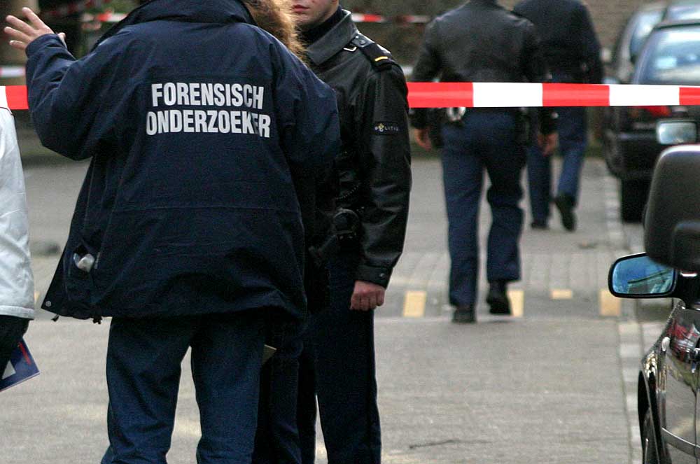 Foto van afzetlint politie forensisch onderzoek | Archief EHF