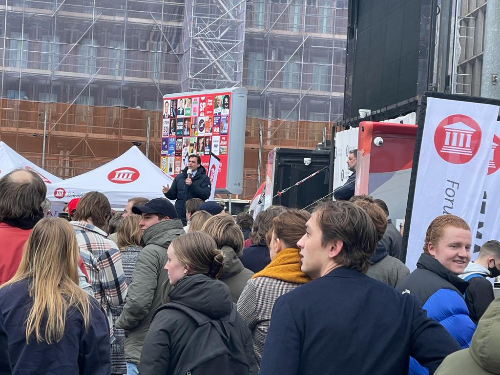 FVD op Grote Markt