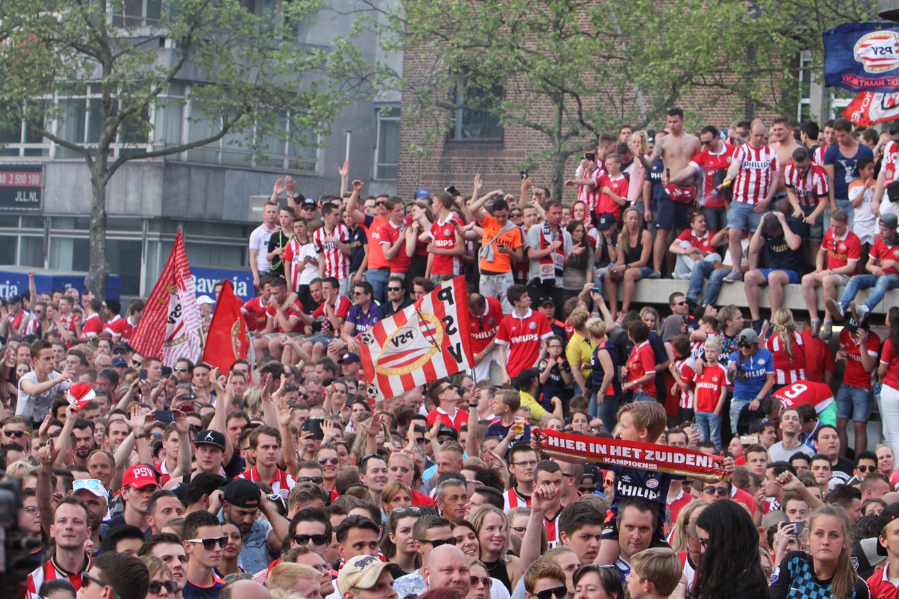 100.000 mensen vierden kampioenschap PSV en Oranje Zwart
