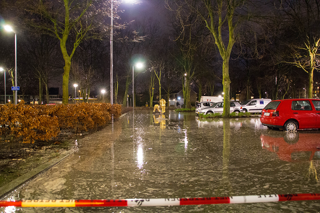 Grote breuk in drinkwaterleiding