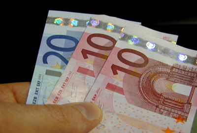 Foto van geld biljet euro | Archief EHF