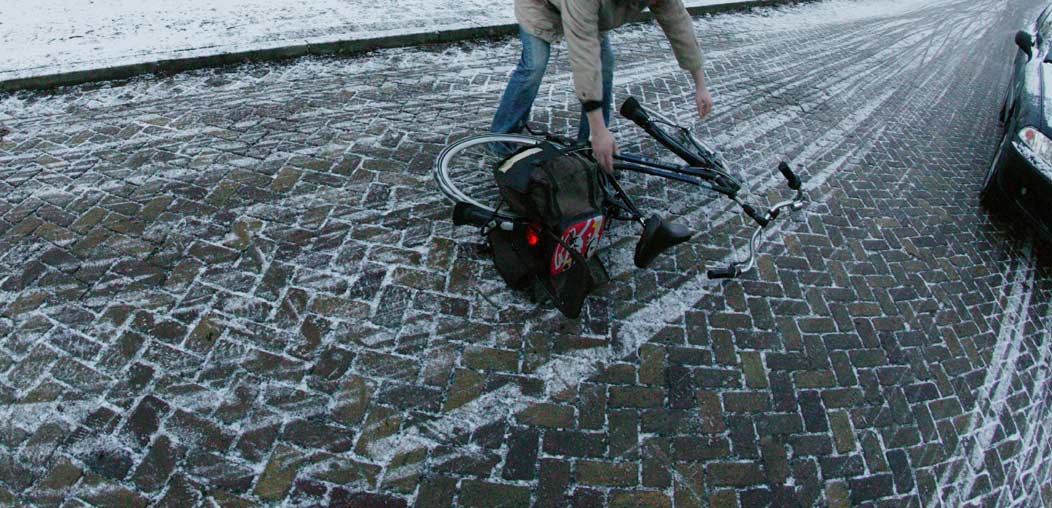 In het Noorden gladde wegen door hagel