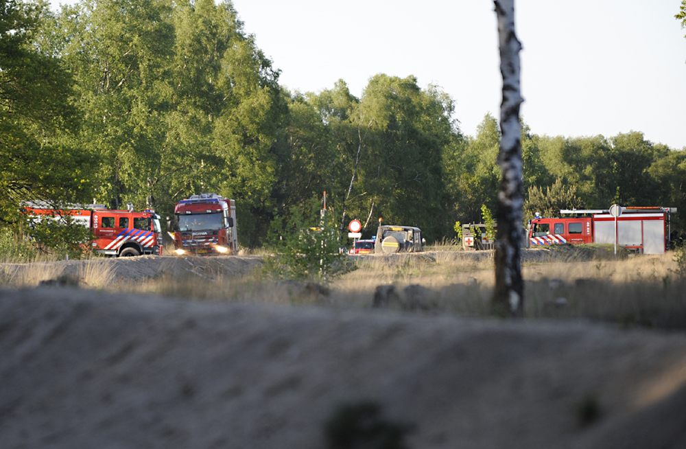 Foto van heidebrand brandweerwagens | BON