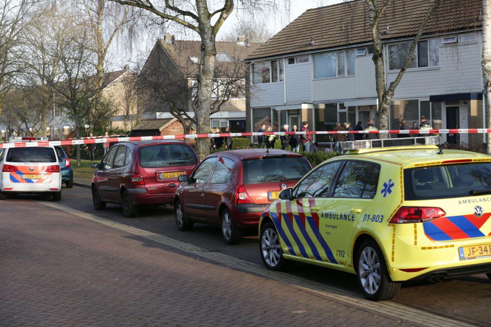 Twee gewonden in woning Veendam 
