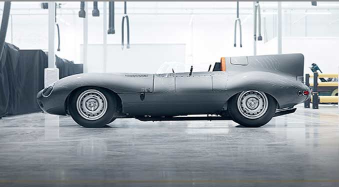  Jaguar neemt de legendarische D‑type raceauto weer in productie 