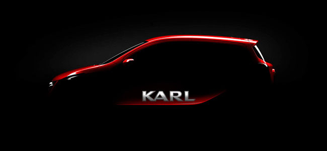 De nieuwe Opel Karl