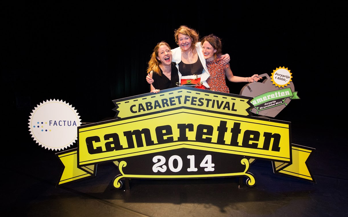 Kiki Schippers dubbel in de prijzen op Camaretten 2014