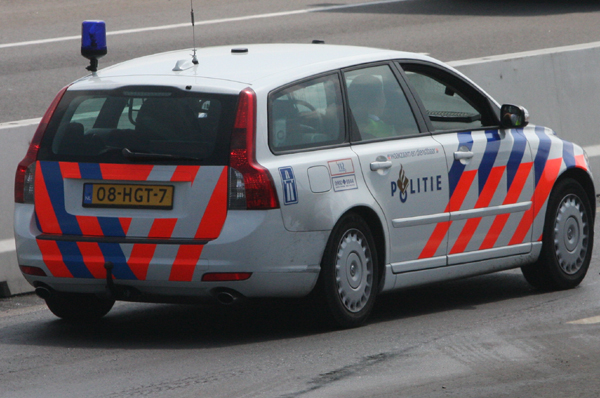 Foto van politieauto op snelweg | Archief EHF