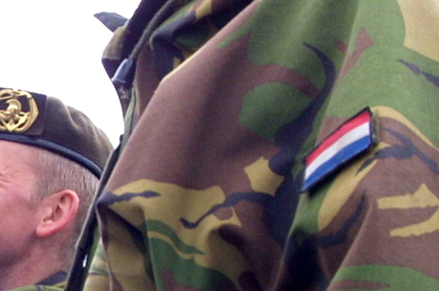 militair-camouflage-vlag