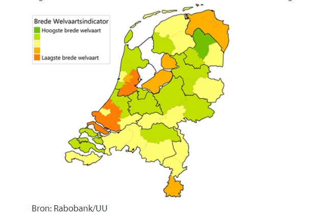 Mensen in Drenthe het meest gelukkig