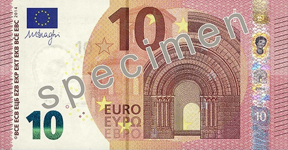 Foto van nieuwe 10-euro-biljet | ECB