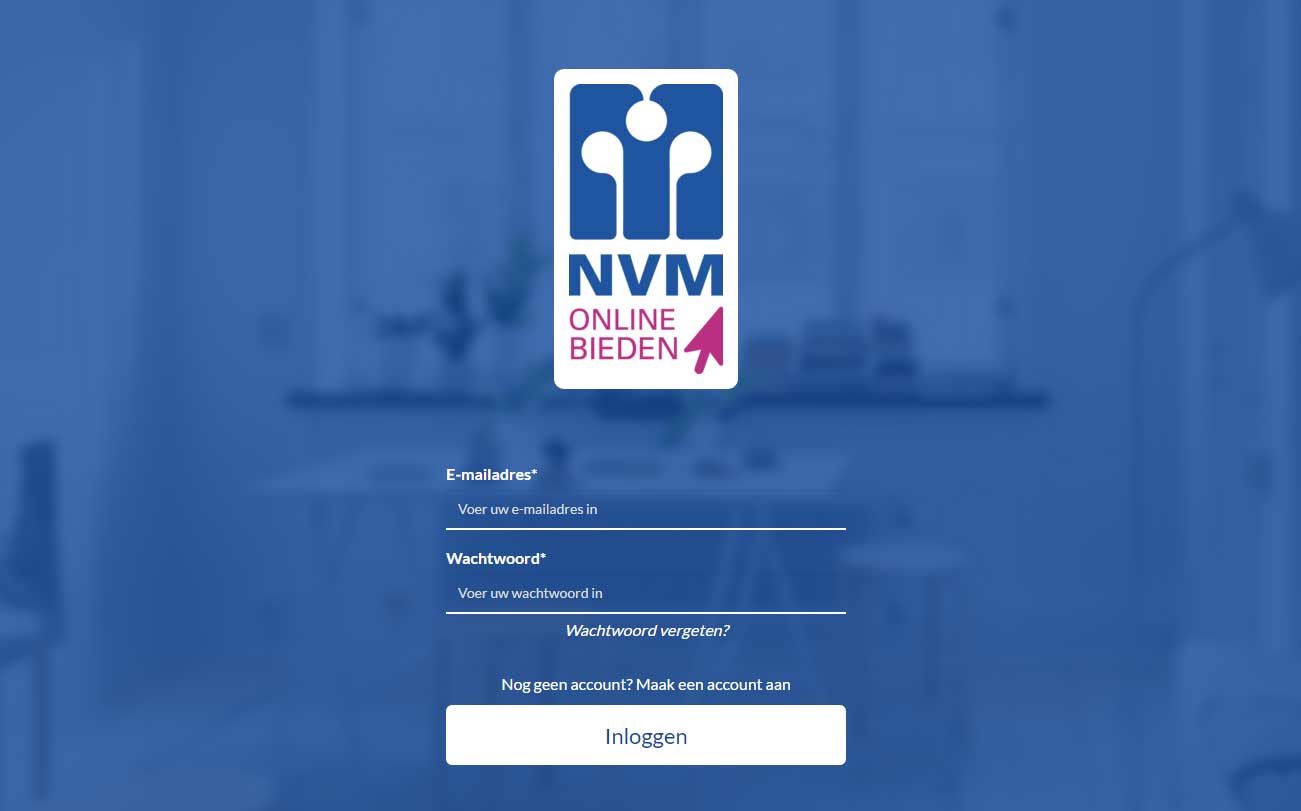 NVM doet test met online bieden op woningen