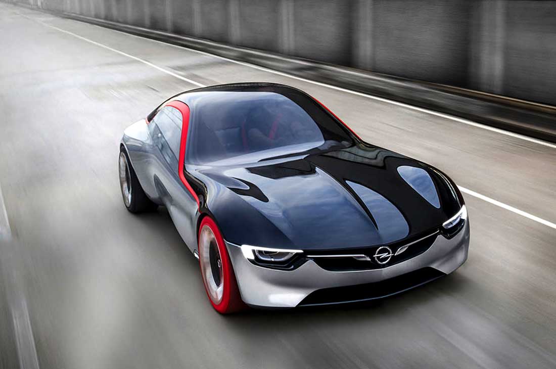 Adembenemende Opel GT Concept sportcoupé 