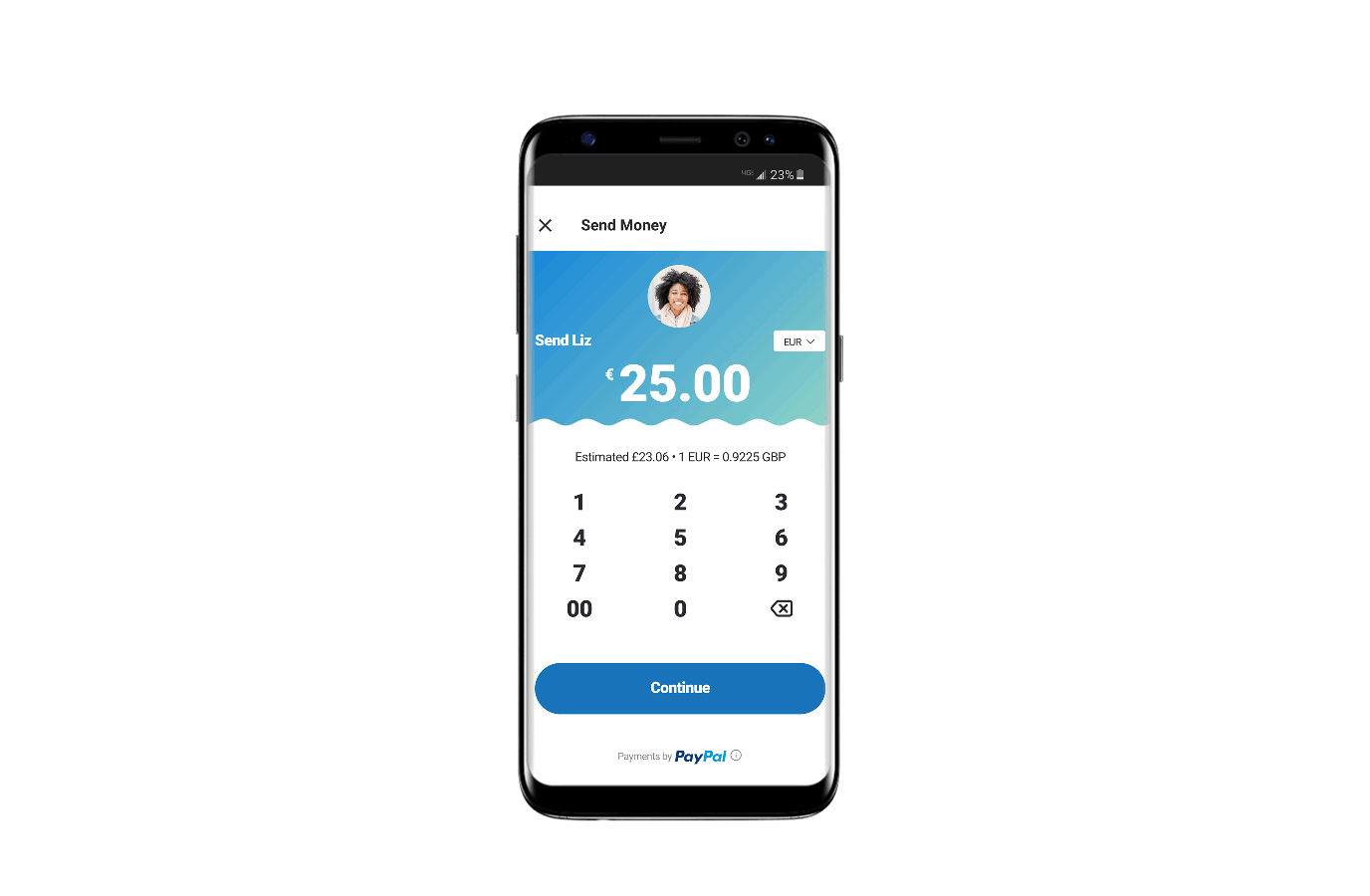 Geld versturen via PayPal in de Skype Mobile App