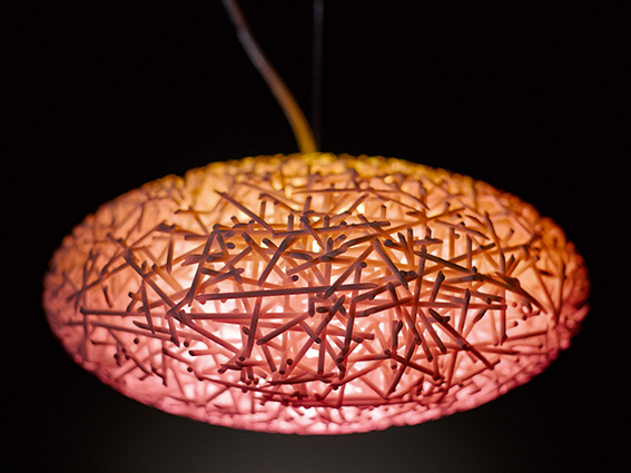 Foto van Philips 3D geprinte lamp | Philips