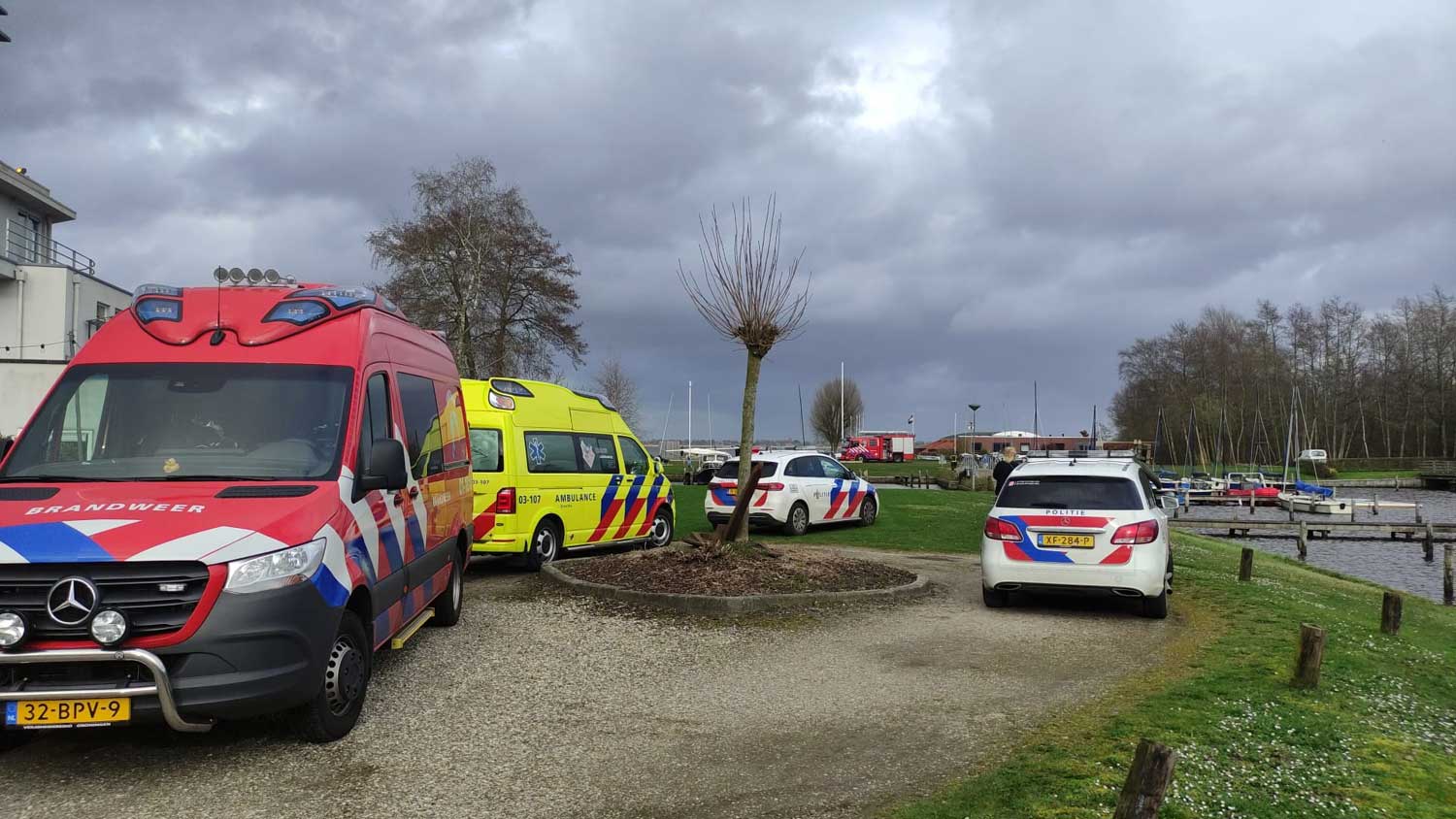 politie-brandweer-ambulance-jachthaven