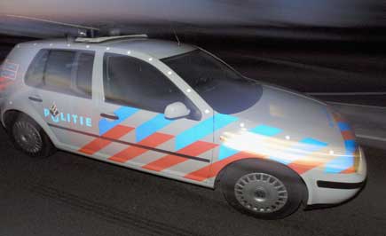 Foto van politieauto | Archief EHF